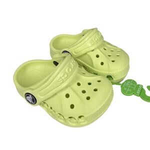 CROCS BAYA CLOG T – LITTLE KIDS – LIME ZEST GREEN – SIZE C12/13 (US) – NWT
